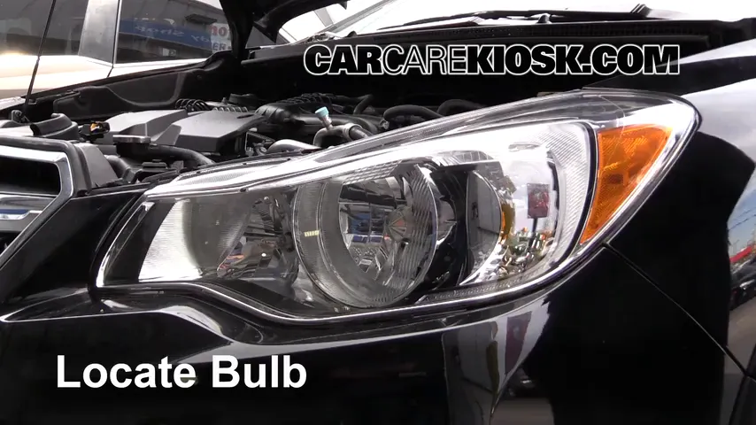 2016 Subaru Crosstrek Limited 2.0L 4 Cyl. Lights Headlight (replace bulb)